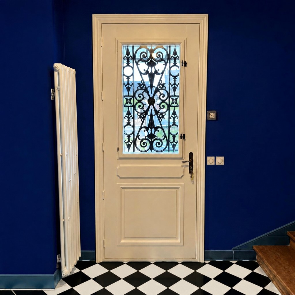 une-fenetre-a-paris-porte-entree-argent-interieur